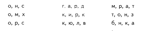 буквы