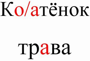 Слово написано - КОТЕНОК