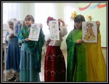 доу дети с рисунками