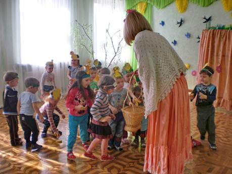 дети в детском саду