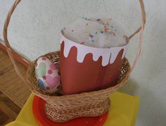 Кулич и яйцо
