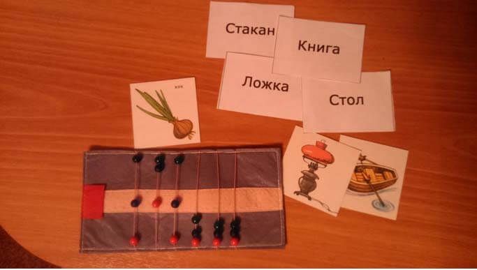 Логопедическое пособие «Планшет звукового анализа»