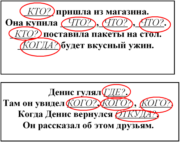 Игра «Вставь слово»