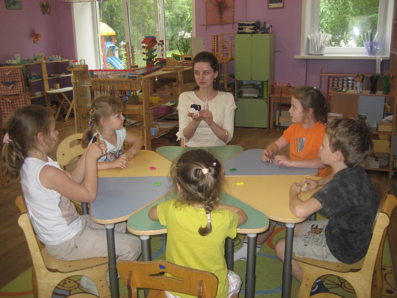 логопедическое занятие с детьми